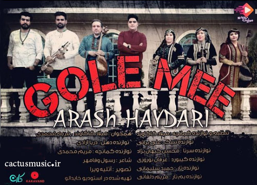 مه از آرش حیدری - دانلود آهنگ گل مه از آرش حیدری