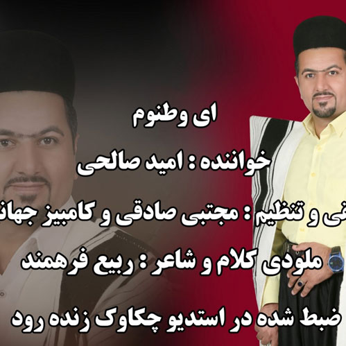 دانلود آهنگ ای وطنوم از امید صالحی وطنوم از امید صالحی - دانلود آهنگ ای وطنوم از امید صالحی