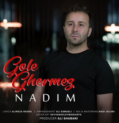 قرمز از ندیم - دانلود آهنگ گل قرمز از ندیم